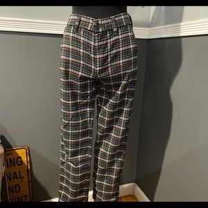 plaid pants